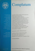 COMPLUTUM, 8, 9, 10. [3 VOLS. ]