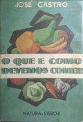 O QUE E COMO DEVEMOS COMER. [2.ª EDIÇÃO]