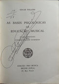 AS BASES PSICOLÓGICAS DA EDUCAÇÃO MUSICAL.