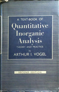 A TEXT-BOOK OF QUANTITATIVE INORGANIC ANALYSIS: THEORY AND PRACTICE. [2.ª EDIÇÃO]
