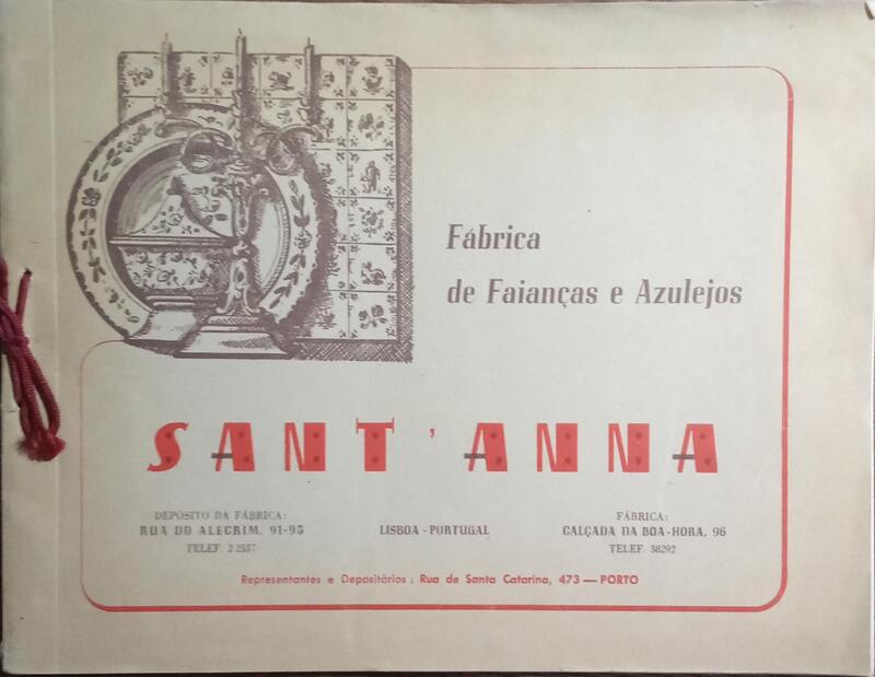 FÁBRICA DE FAIANÇAS E AZULEJOS SANT'ANNA.
