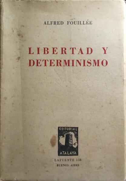 LIBERTAD Y DETERMINISMO.