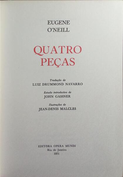 QUATRO PEÇAS. [1971]