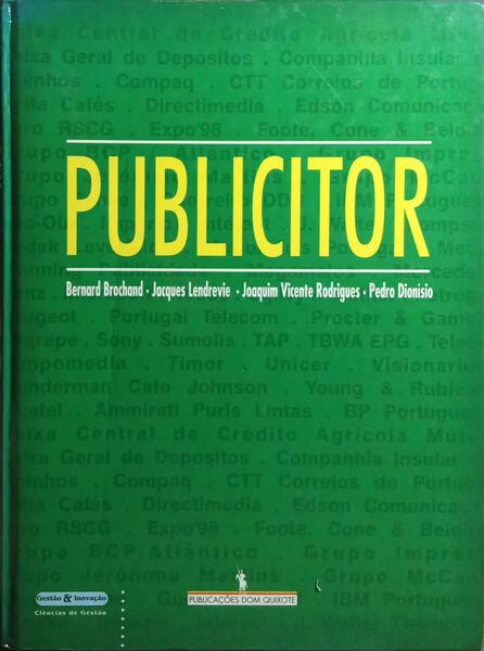 PUBLICITOR. [1.ª EDIÇÃO]