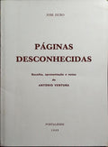 PÁGINAS DESCONHECIDAS. [1.ª EDIÇÃO]