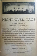 NIGHT OVER TAOS.