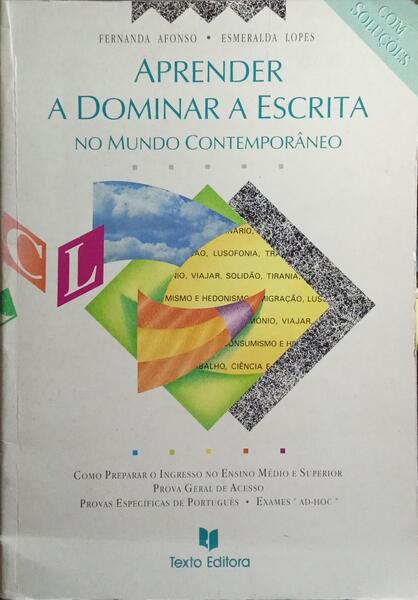 APRENDER A DOMINAR A ESCRITA.