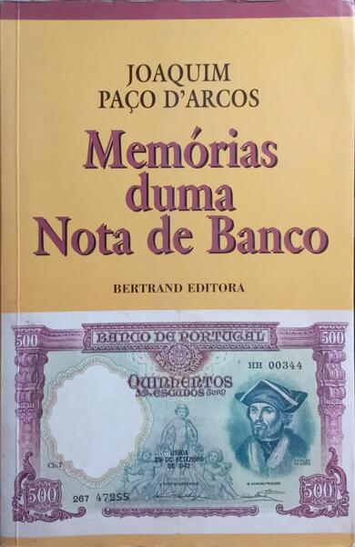 MEMÓRIAS DUMA NOTA DE BANCO.
