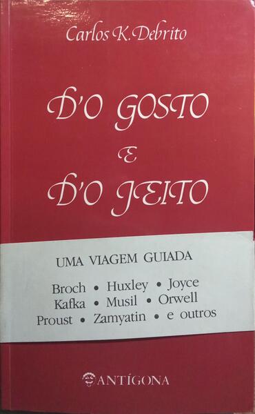 D'O GOSTO E D'O JEITO. [COM TARJA]