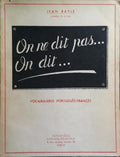 ON NE DIT PAS... ON DIT...