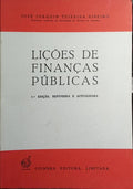 LIÇÕES DE FINANÇAS PÚBLICAS. [5.ª EDIÇÃO]