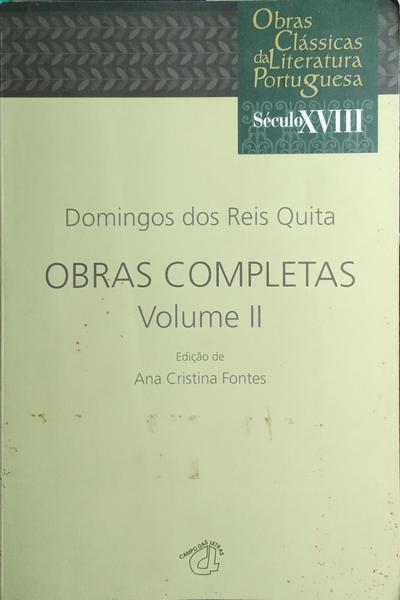 OBRAS COMPLETAS, VOLUME II.