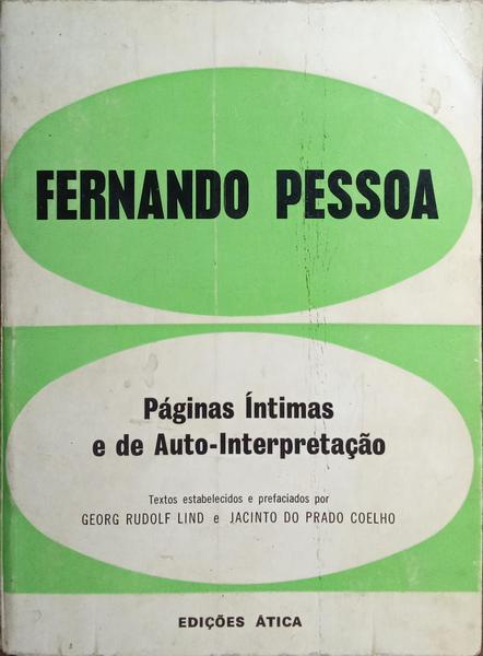PÁGINAS ÍNTIMAS E DE AUTO-INTERPRETAÇÃO.