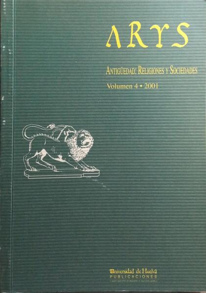 ARYS - ANTIGUIDAD: RELIGIONES Y SOCIEDADES, VOLUME 4, 2001.