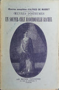 UN SOUPER CHEZ MADEMOISELLE RACHEL.