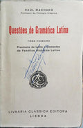 QUESTÕES DE GRAMÁTICA LATINA.
