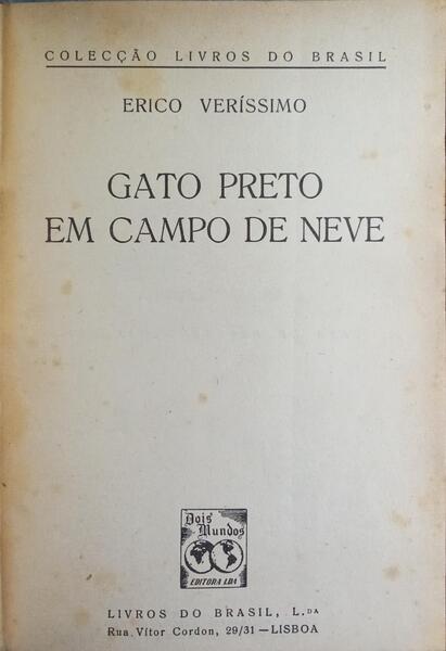GATO PRETO EM CAMPO DE NEVE. [7.ª EDIÇÃO]