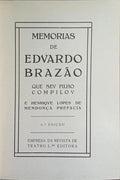 MEMÓRIAS DE EDUARDO BRAZÃO. [2.ª EDIÇÃO - ENC.]