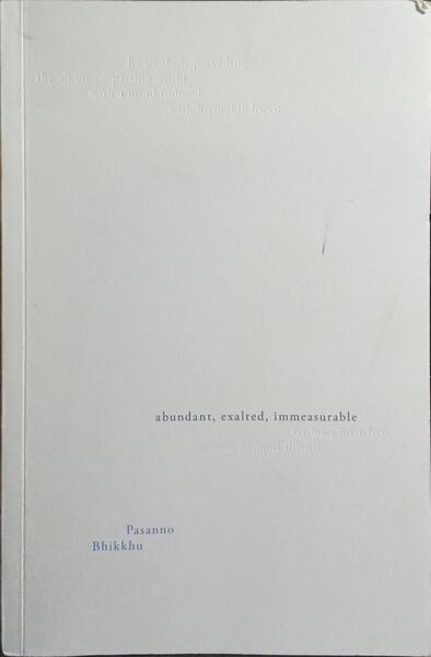 ABUNDANT, EXALTED, IMMEASURABLE.