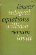 LINEAR INTEGRAL EQUATIONS.