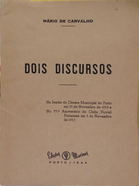 DOIS DISCURSOS.