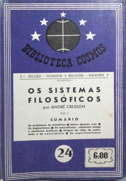 OS SISTEMAS FILOSÓFICOS. [2 VOLS./ENC.]