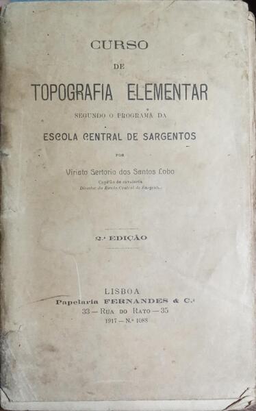 CURSO DE TOPOGRAFIA ELEMENTAR.