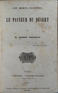LES MORTS INCONNUS: LE PASTEUR DU DÉSERT.