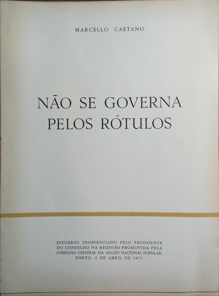 NÃƒO SE GOVERNA PELOS RÃ“TULOS. [2 VOLS.]