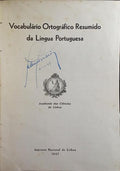 VOCABULÁRIO ORTOGRÁFICO RESUMIDO DA LÍNGUA PORTUGUESA.