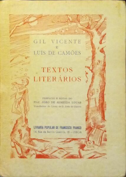 TEXTOS LITERÁRIOS. [1.ª EDIÇÃO]