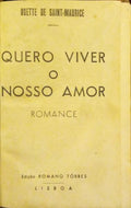 QUERO VIVER O NOSSO AMOR.