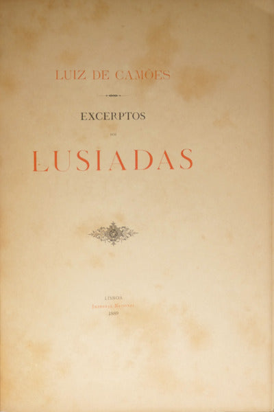 EXCERPTOS DOS LUSIADAS.