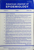 AMERICAN JOURNAL OF EPIDEMIOLOGY, VOLUME 123, N.º 1, JANUARY 1986.