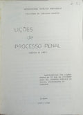 LIÇÕES DE PROCESSO PENAL. CÓDIGO DE 1987.