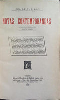 NOTAS CONTEMPORANEAS.