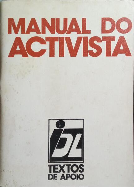 MANUAL DO ACTICISTA.