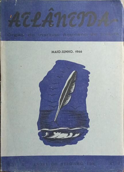 ATLÂNTIDA, VOL. X, N.º 3, MAIO-JUNHO 1966.
