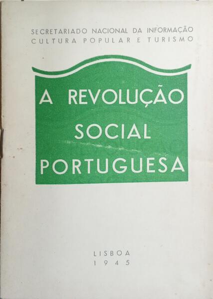 A REVOLUÇÃO SOCIAL PORTUGUESA.