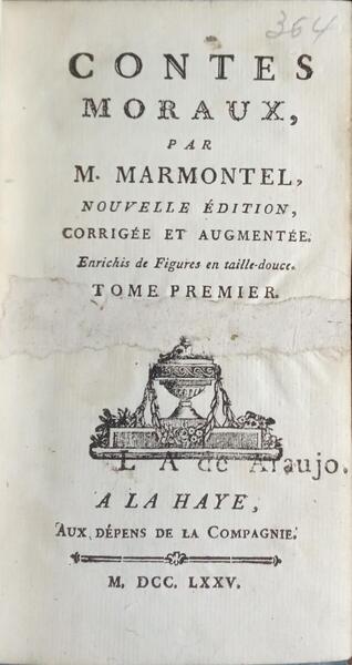 CONTES MORAUX,