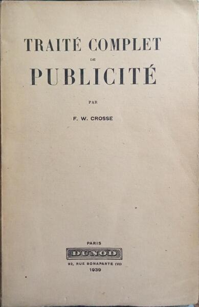 TRAITÉ COMPLET DE PUBLICITÉ.