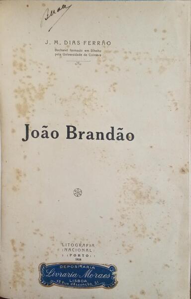 JOÃO BRANDÃO.