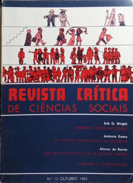REVISTA CRÍTICA DE CIÊNCIAS SOCIAIS, N.º 12, OUTUBRO 1983.