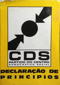 CDS - PARTIDO DO CENTRO DEMOCRÁTICO SOCIAL, DECLARAÇÃO DE PRINCÍPIOS.