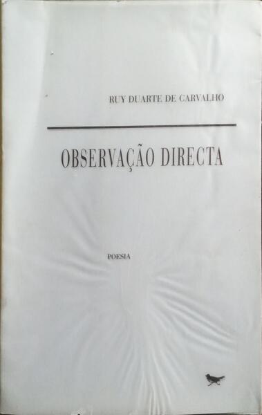 OBSERVAÇÃO DIRECTA.