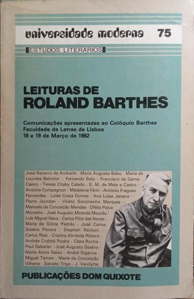 LEITURAS DE ROLAND BARTHES.