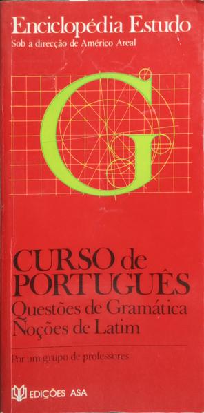CURSO DE PORTUGUÊS.