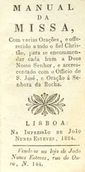 MANUAL DA MISSA,
