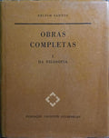 OBRAS COMPLETAS. [3 VOLS./2.ª EDIÇÃO]