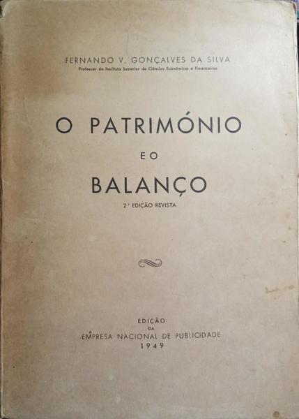 O PATRIMÃ“NIO E O BALANÃ‡O. [2.Âª EDIÃ‡ÃƒO]